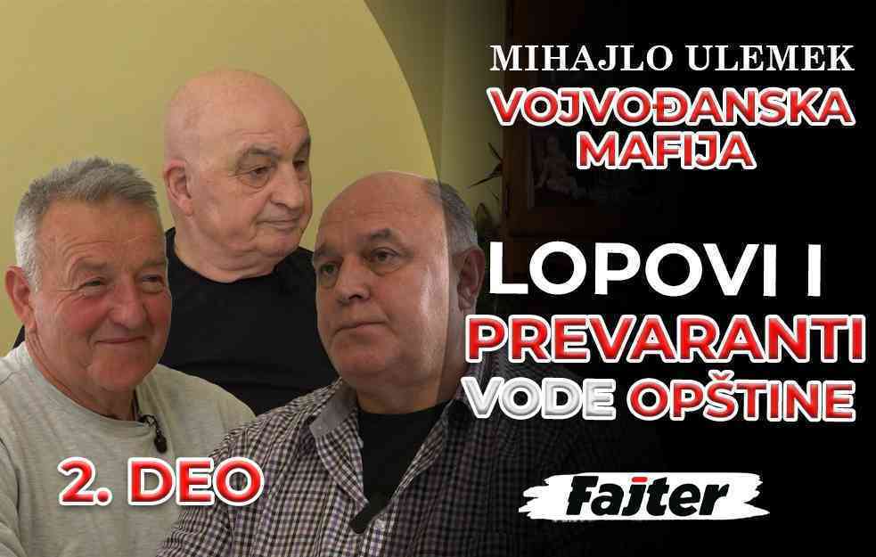 VOJVOĐANSKA MAFIJA - DRUGI DEO: LOPOVI I PREVARANTI VODE OPŠTINE (VIDEO)